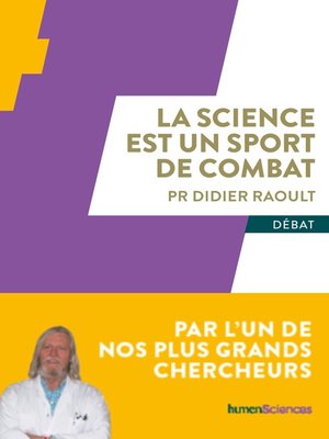 cover image of La science est un sport de combat
